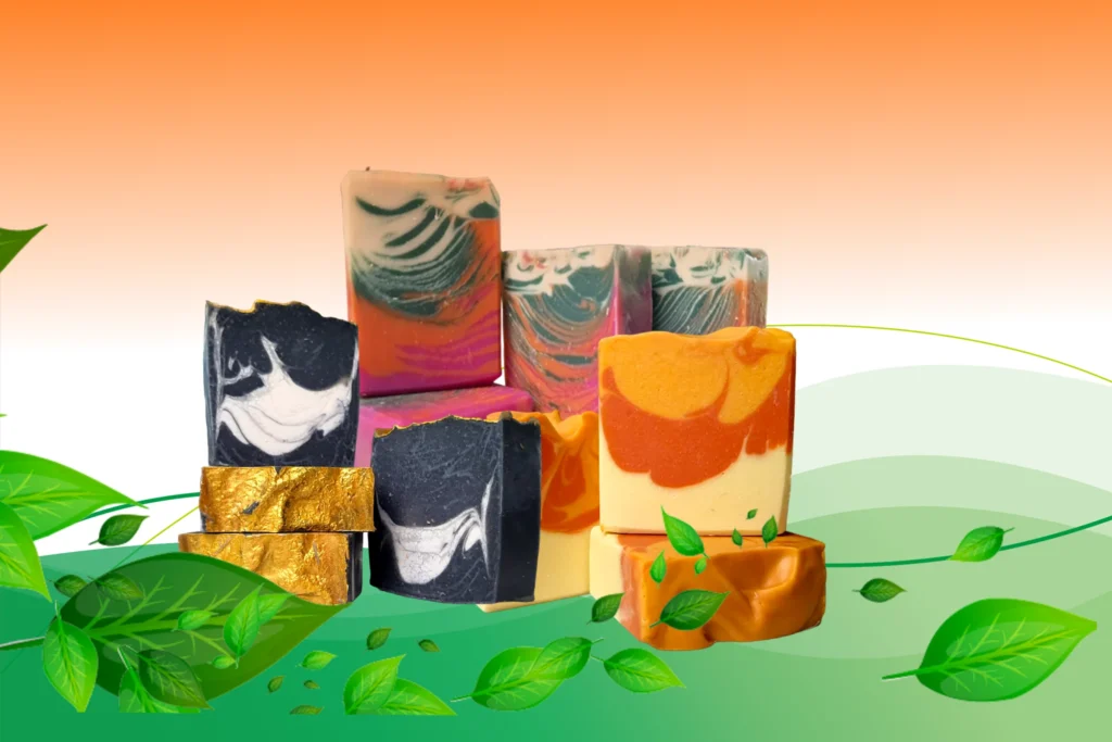 jabones artesanales con técnicas avanzadas